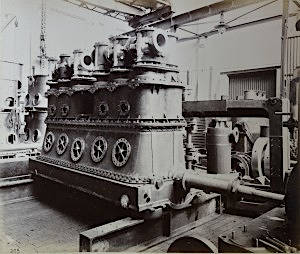 Old photo of machinery