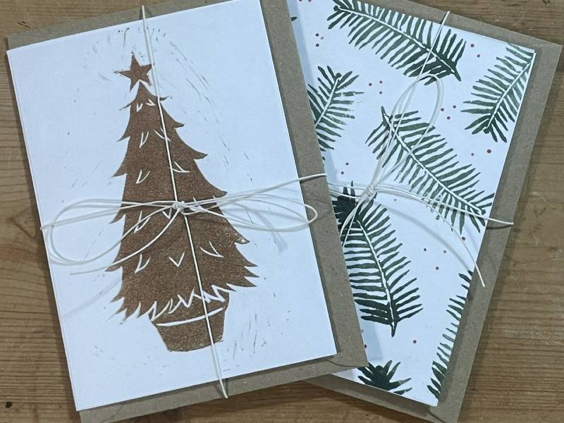 Two christmas cards