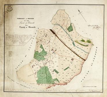Dordon Tithe Map 1860