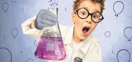 Boy with Test Tube