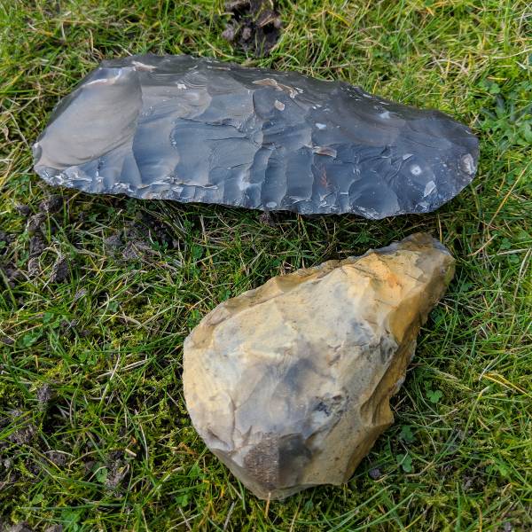 Two Neolithic handtools