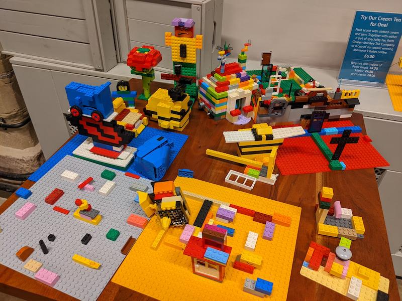 Image of lego for the Museum lego building challenge