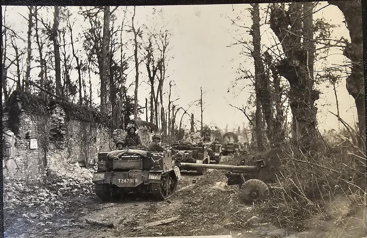 An old picture of the Warwickshire Fusiliers