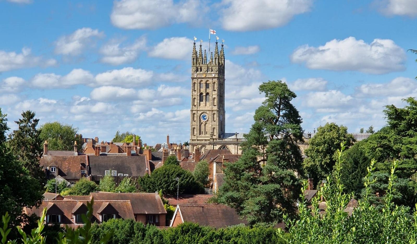 St marys from castle