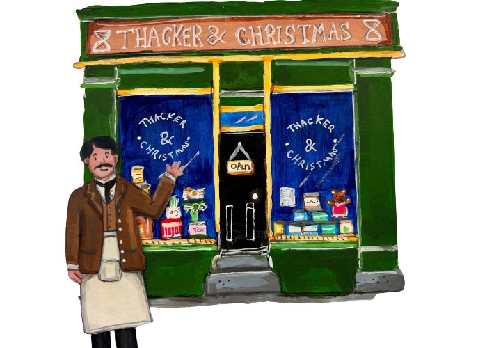 Through the shop window
