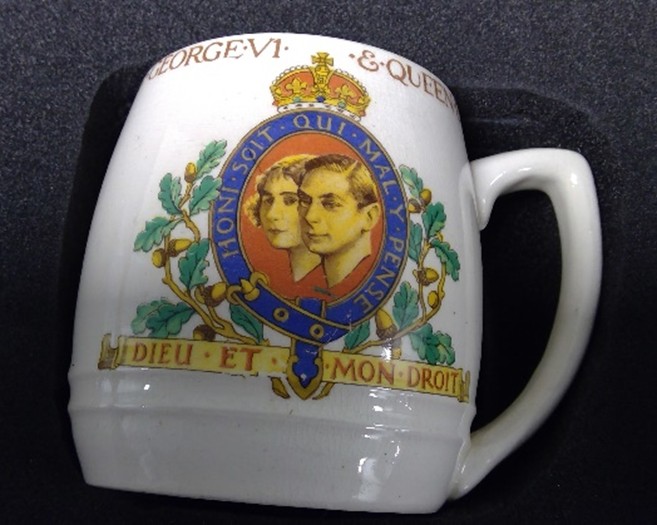George VI and Queen Elizabeth Coronation Mug