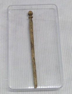 Bone Hair Pins were used to hold hair in place.