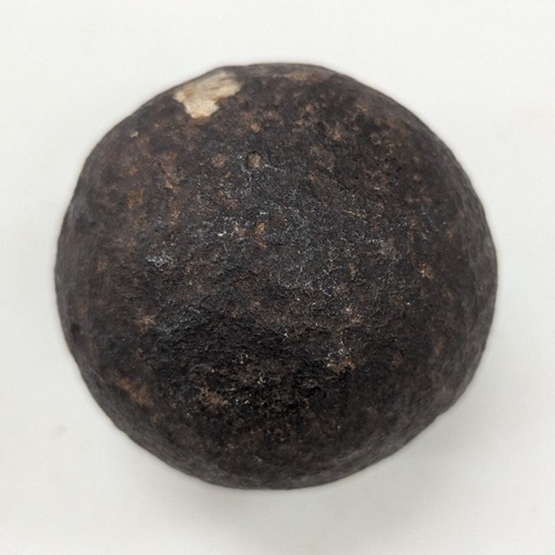 Iron cannon ball