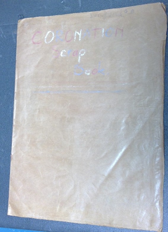 Coronation scrapbook