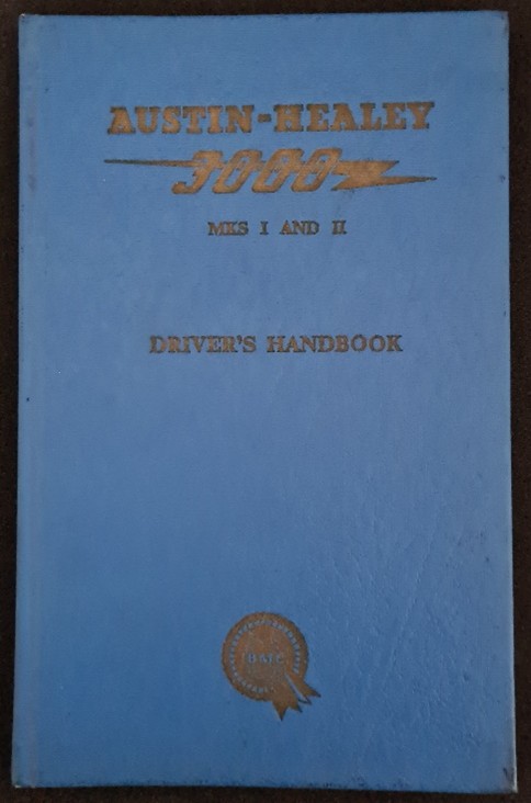 Austin – Healey owners handbook