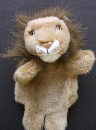 Lion puppet