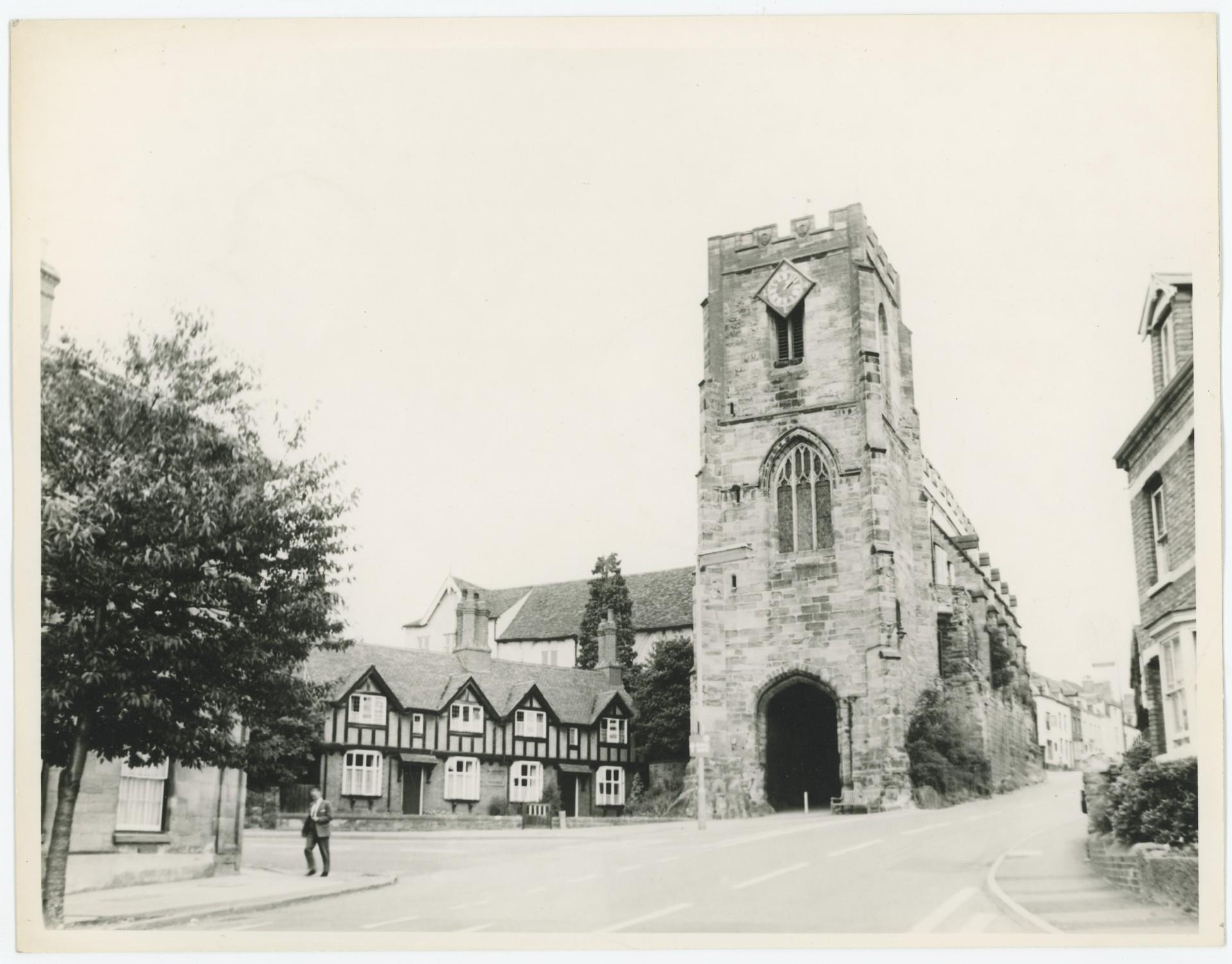 Old image of a church