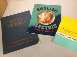 Books about turbines and electricity